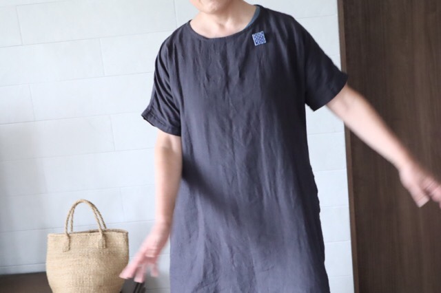 40代 60代のシンプルなリネンワンピースで大人のナチュラル服コーデ Kurasimu 暮らし 服